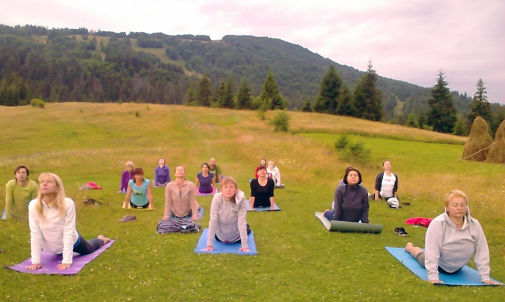 Йога семинар Карпаты